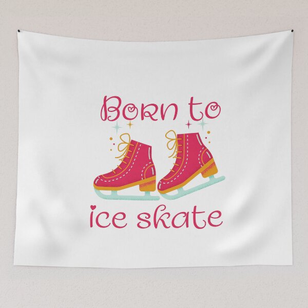 Item preview, Born To Ice Skate designed and sold by beefrancky.
