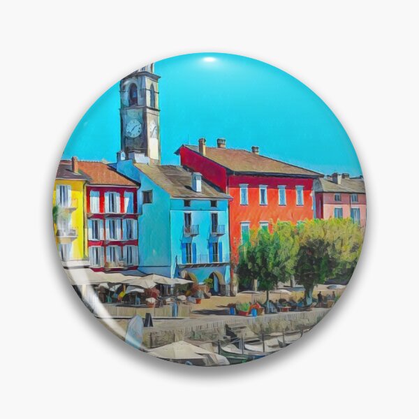 Item preview, Lugano Streets designed and sold by Sofia-Draws.