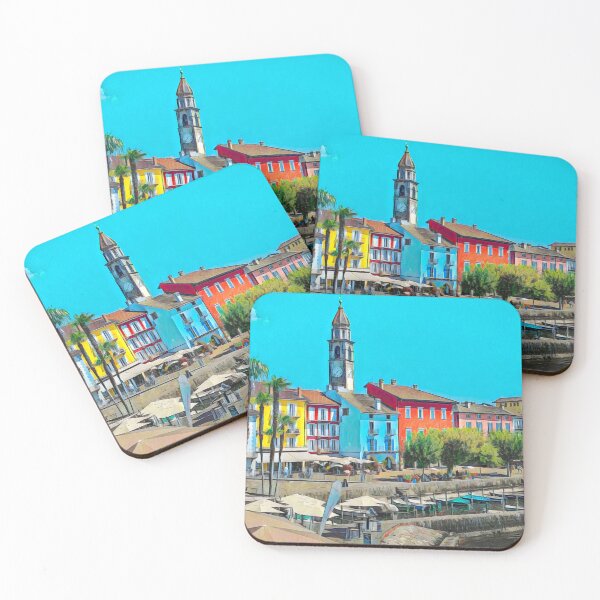 Item preview, Lugano Streets designed and sold by Sofia-Draws.