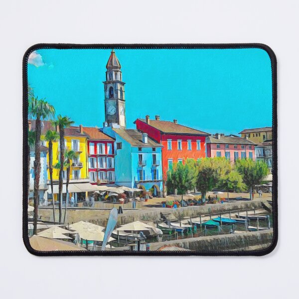 Item preview, Lugano Streets designed and sold by Sofia-Draws.