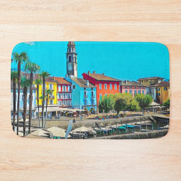 Item preview, Lugano Streets designed and sold by Sofia-Draws.
