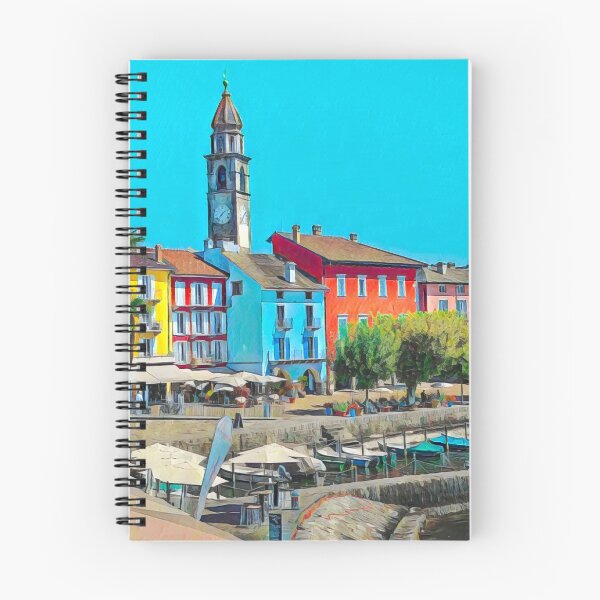 Item preview, Lugano Streets designed and sold by Sofia-Draws.