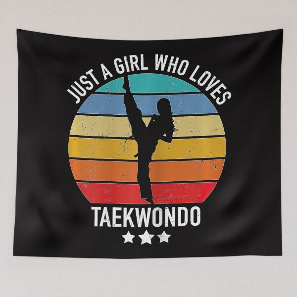 Item preview, Just A Girl Who Loves Taekwondo  For Martial Art Lovers  designed and sold by Jotaroo09ml.
