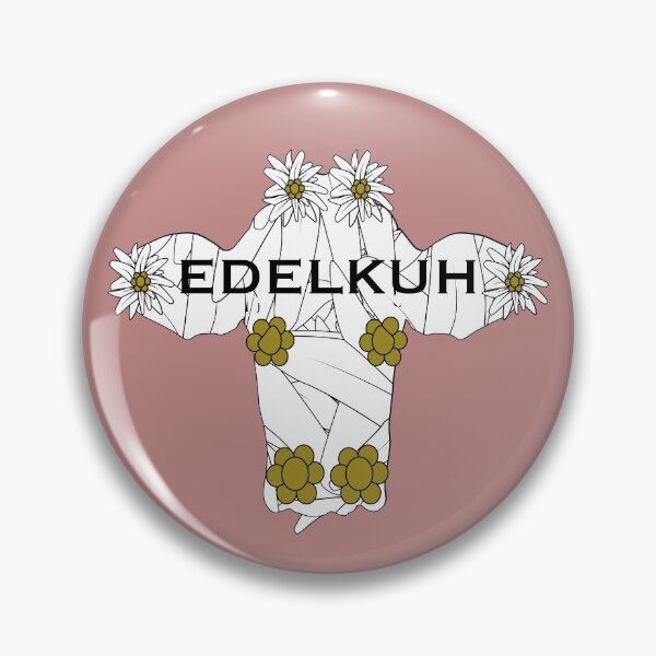 Item preview, Edelweiss Edelweiß Edelkuh the Edelweiss cow funny alpine motif designed and sold by emm-j.