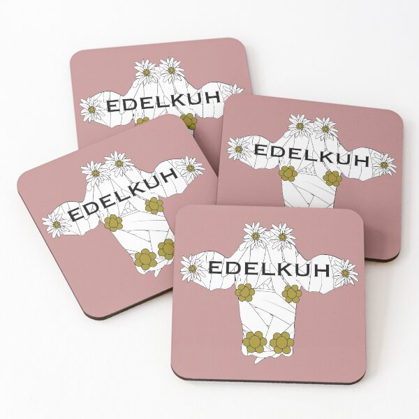 Item preview, Edelweiss Edelweiß Edelkuh the Edelweiss cow funny alpine motif designed and sold by emm-j.