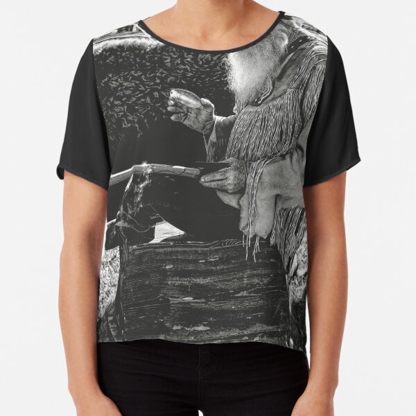 Burning Memories Chiffon Top
