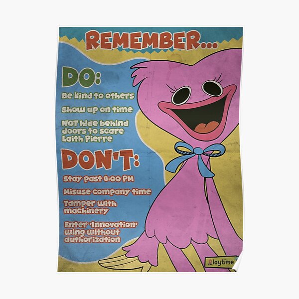 Huggy Wuggy Poster