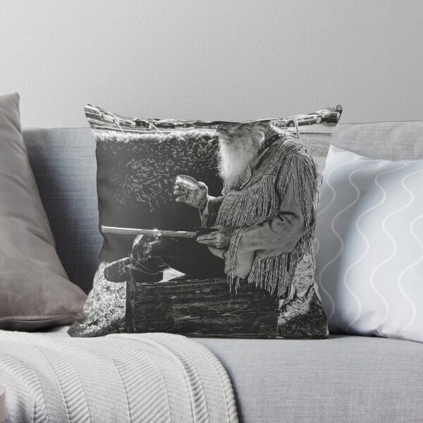 Burning Memories Throw Pillow