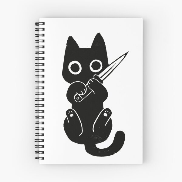 Item preview, Stabby Kitty designed and sold by Mathilde Mouraret.