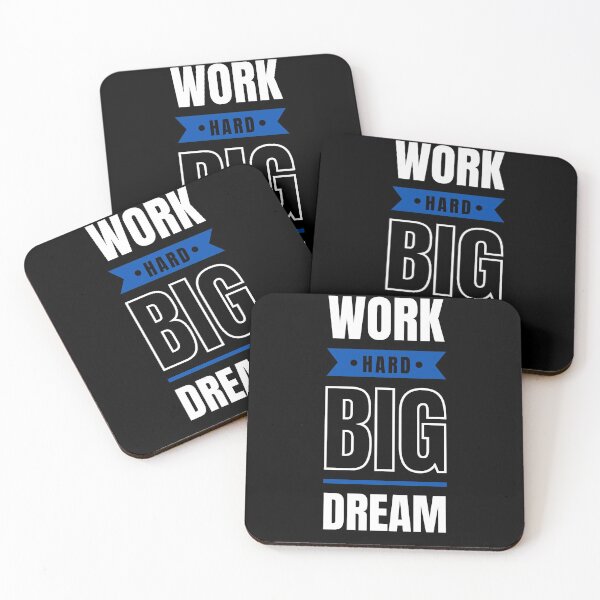 Item preview, Work Hard Big Dream Funny Workout Fitness gym shirts designed and sold by Timshop1.