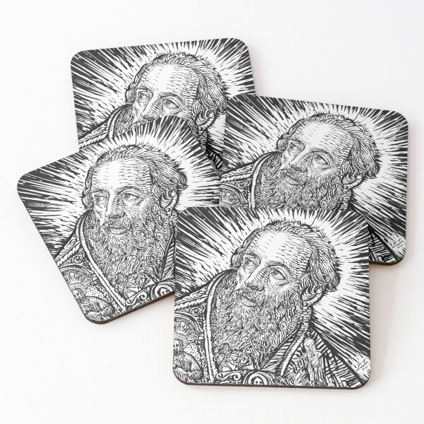 Item preview, SAINT AUGUSTINE of HIPPO - ink portrait designed and sold by lautir.
