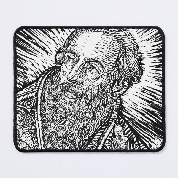 Item preview, SAINT AUGUSTINE of HIPPO - ink portrait designed and sold by lautir.