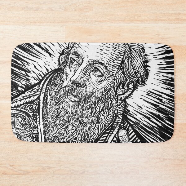 Item preview, SAINT AUGUSTINE of HIPPO - ink portrait designed and sold by lautir.
