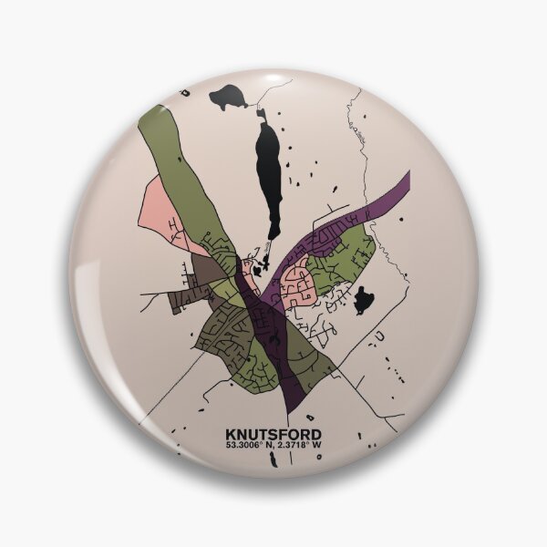 Item preview, KNUTSFORD | MAP COORDINATES designed and sold by axelle1410.