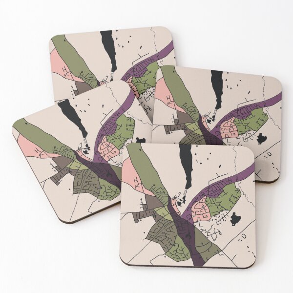 Item preview, KNUTSFORD | MAP COORDINATES designed and sold by axelle1410.