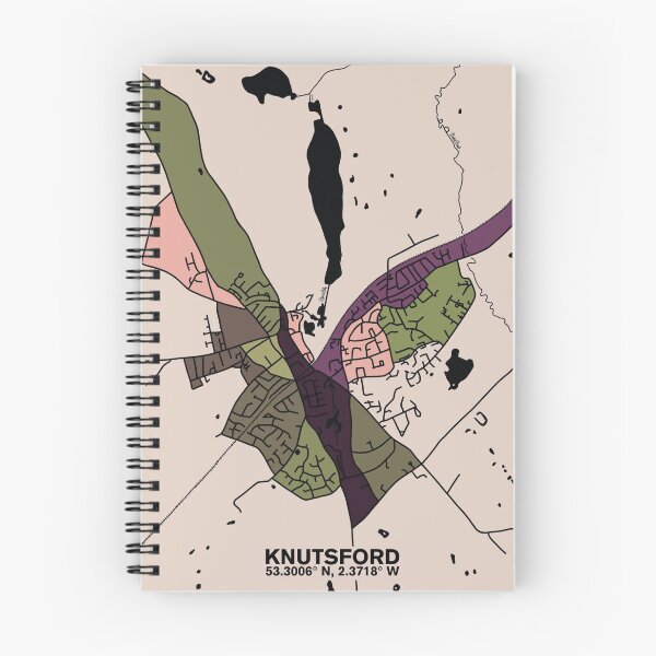 Item preview, KNUTSFORD | MAP COORDINATES designed and sold by axelle1410.