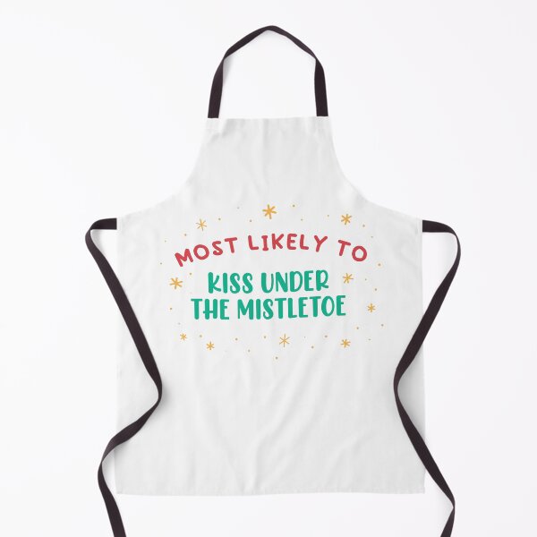 Item preview, Most Likely To Kiss Under The Mistletoe designed and sold by patternarium.