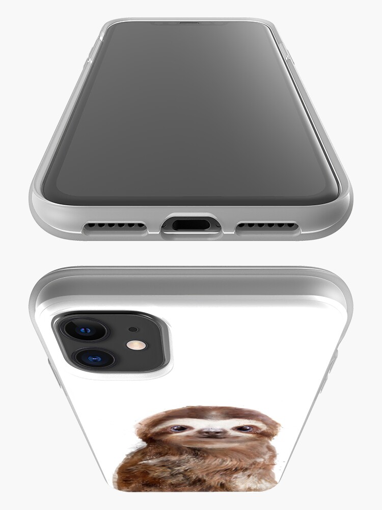 Alternate view of Little Sloth iPhone Case & Cover