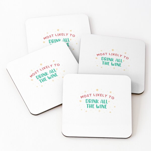 Item preview, Most Likely To Drink All The Wine designed and sold by patternarium.