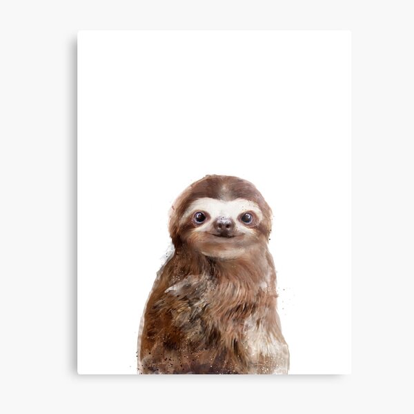 Sloth Wall Art Redbubble - sloth scarf roblox
