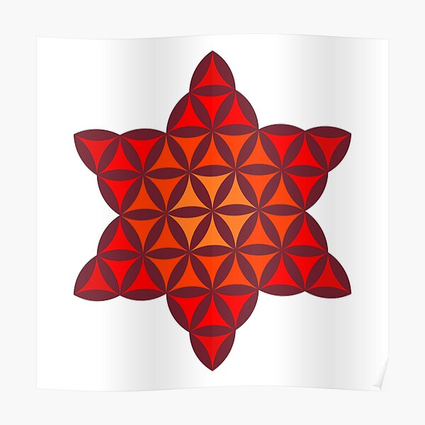 The Star Of Life, 02, Inverse-Red/L. Poster
