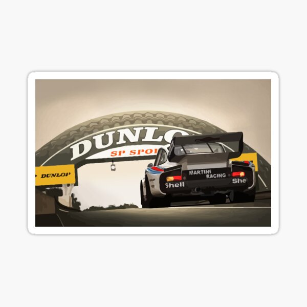 Martini Porsche Stickers for Sale