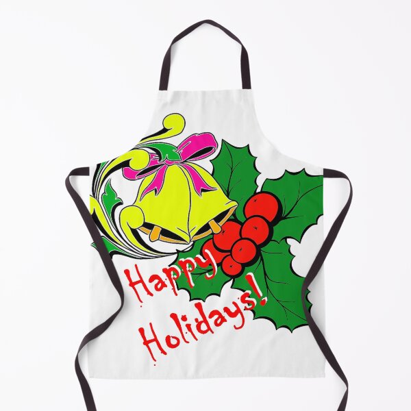 Item preview, Happy Holidays, bells and mistletoe designed and sold by LittleAngy.