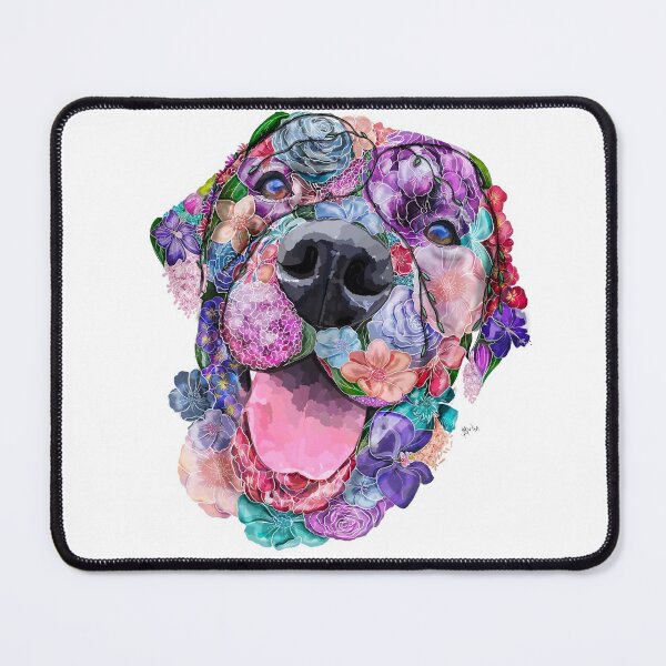 Item preview, Labrador, Labrador Lover Gift, Labrador Floral, Flower Labrador, Floral Labrador, Labrador Art, Labrador Owner, Labrador feminine designed and sold by Beaniebow.