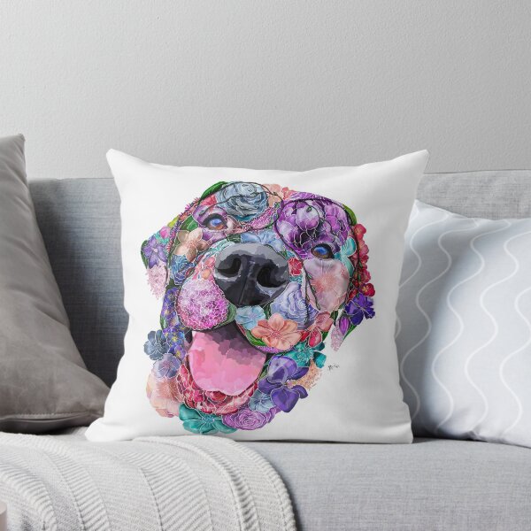 Item preview, Labrador, Labrador Lover Gift, Labrador Floral, Flower Labrador, Floral Labrador, Labrador Art, Labrador Owner, Labrador feminine designed and sold by Beaniebow.