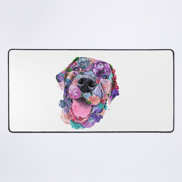 Item preview, Labrador, Labrador Lover Gift, Labrador Floral, Flower Labrador, Floral Labrador, Labrador Art, Labrador Owner, Labrador feminine designed and sold by Beaniebow.
