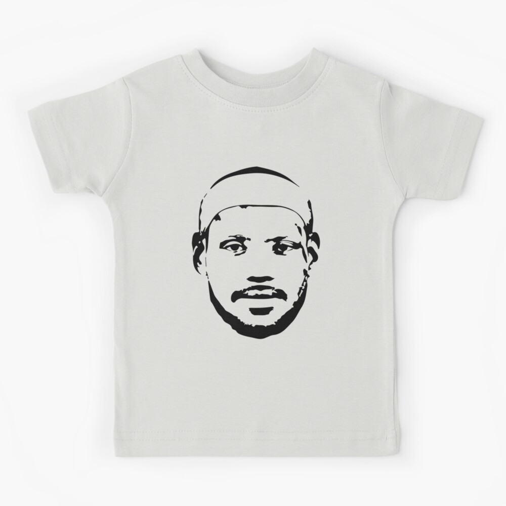 LeBron James Red Logo  Kids T-Shirt for Sale by DHabbo