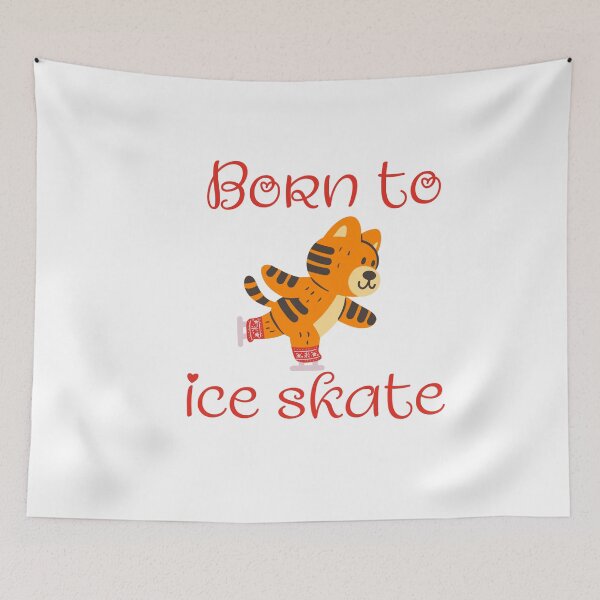 Item preview, Copie de Born To Ice Skate designed and sold by beefrancky.