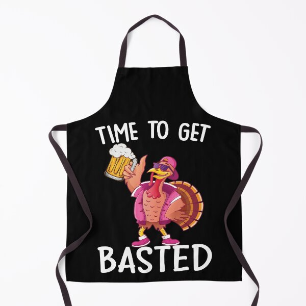 Item preview, Time To Get Basted Funny Beer Thanksgiving Turkey Gift designed and sold by Tatus Brinal.