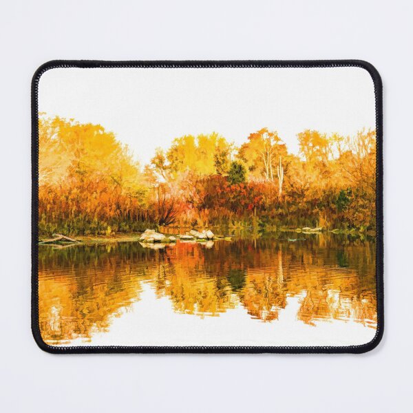Item preview, Impressions of Forests - Colorful Autumn Mirror designed and sold by Georgia Mizuleva.