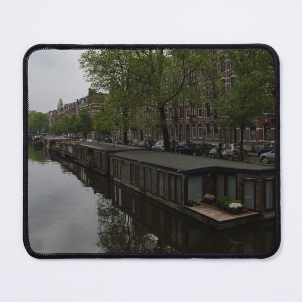 Item preview, Springtime Amsterdam - Boathouses and Miniature Gardens designed and sold by Georgia Mizuleva.