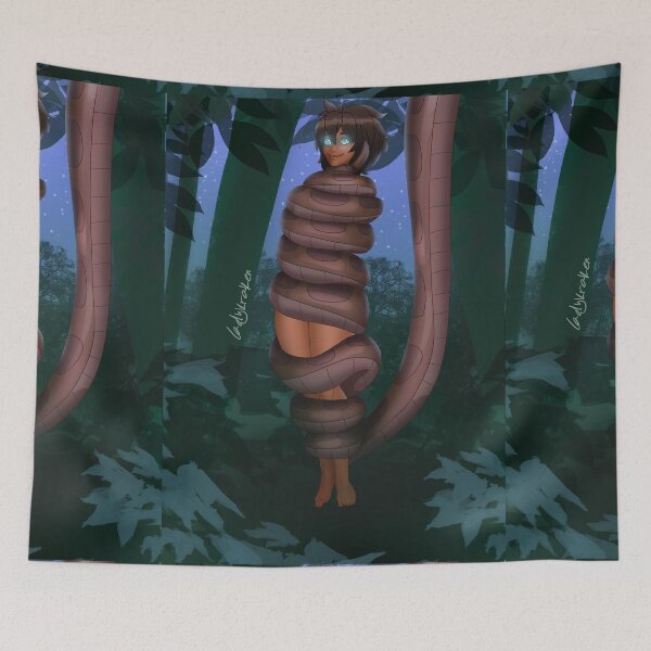 Item preview, Jungle Woman Snake Coils designed and sold by ladykraken.