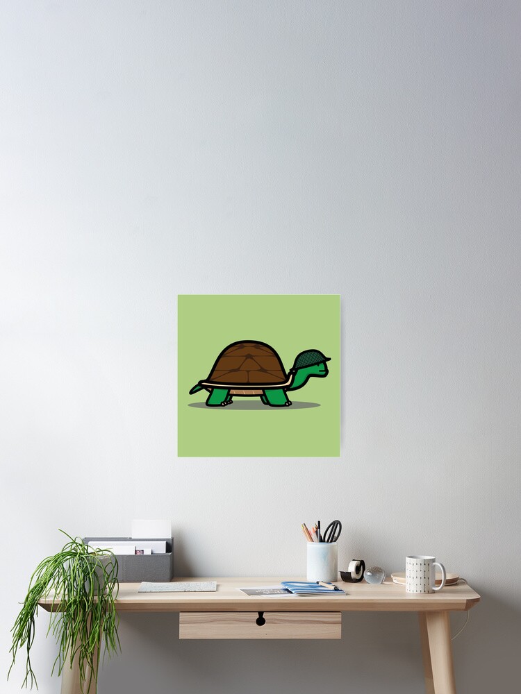 Thumbnail 2 of 3, Poster, Turtle Helmet designed and sold by crisalfa.