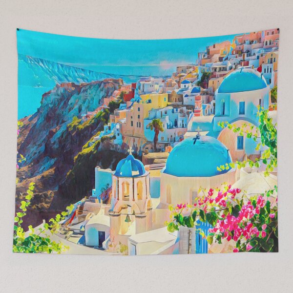Item preview, Santorini designed and sold by Sofia-Draws.