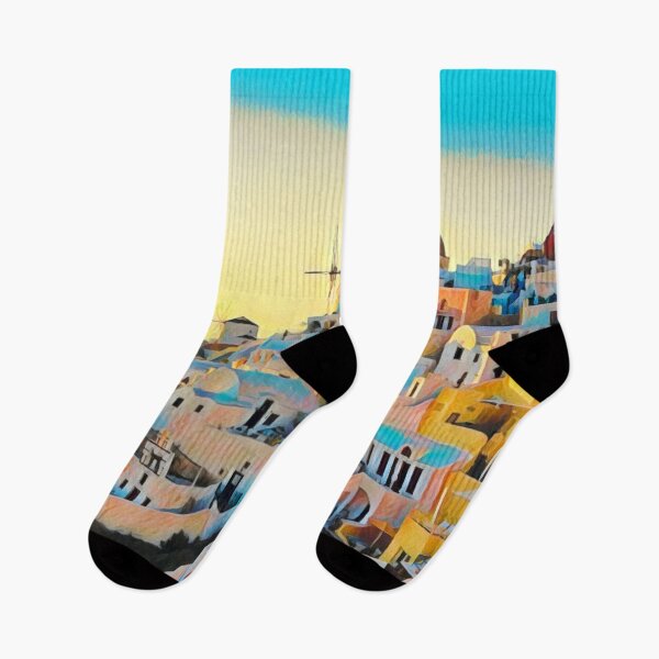 Item preview, Santorini View designed and sold by Sofia-Draws.