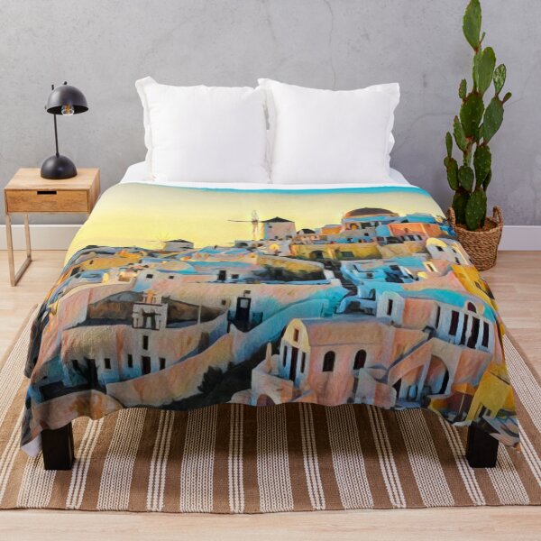Item preview, Santorini View designed and sold by Sofia-Draws.