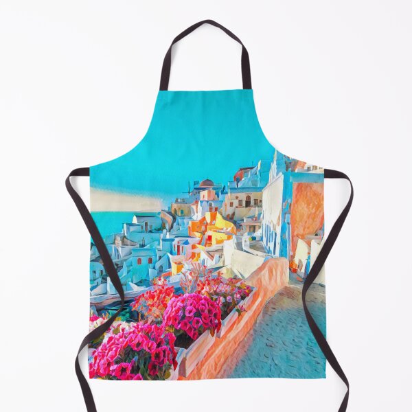 Item preview, Santorini, Grecia designed and sold by Sofia-Draws.