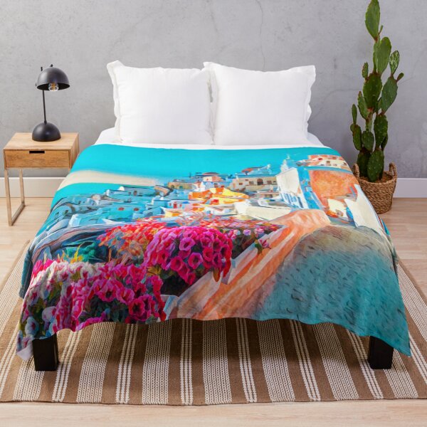 Item preview, Santorini Greece designed and sold by Sofia-Draws.