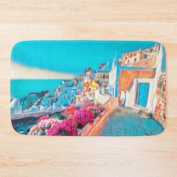 Item preview, Santorini Greece designed and sold by Sofia-Draws.