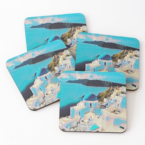 Item preview, Verano en Santorini designed and sold by Sofia-Draws.