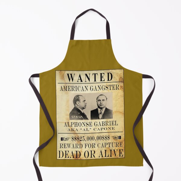 Item preview, AL CAPONE : Vintage Gangster Wanted Poster designed and sold by posterbobs.
