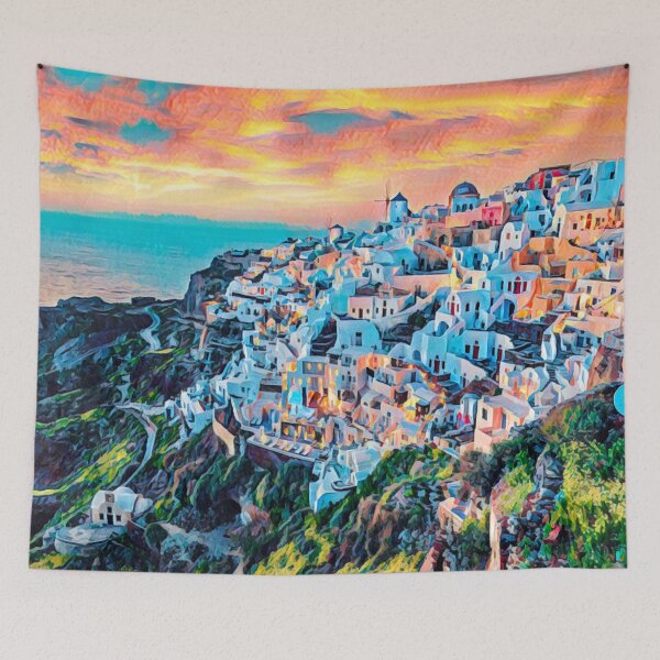 Item preview, Santorini designed and sold by Sofia-Draws.