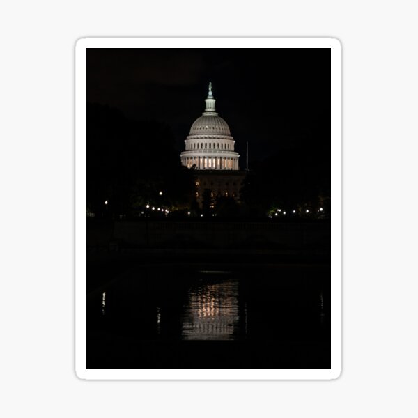 A Capitol Evening Sticker