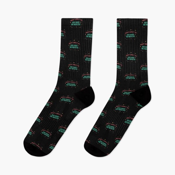 Item preview, Most Likely To Kiss Under The Mistletoe designed and sold by patternarium.