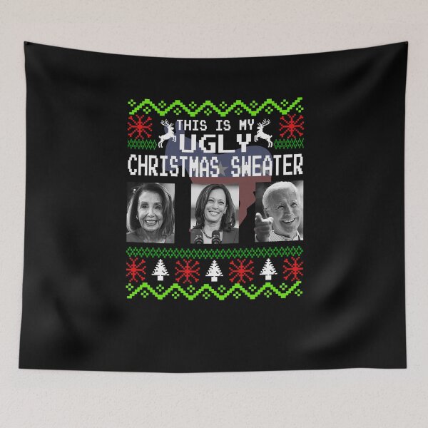 Item preview, This Is My Ugly Christmas Anti-Biden designed and sold by DawnMDupuy.