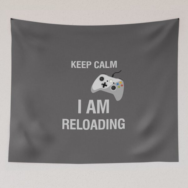 Item preview, Keep Calm I am Reloading Funny Valorant Gaming meme designed and sold by Gamicnum.